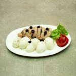 Boiled Chicken with Egg White in Lemon Broth